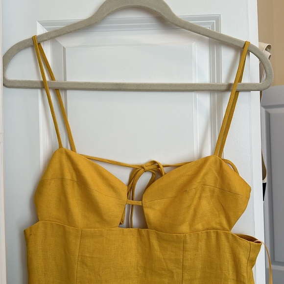 Reformation Malibu linen dress size 4 - Picture 5 of 6